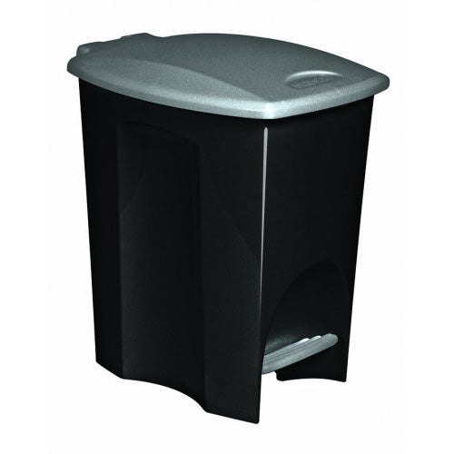 BASURERO CON PEDAL 3 EN 1 ECOBLACK - 30 L(3496)
