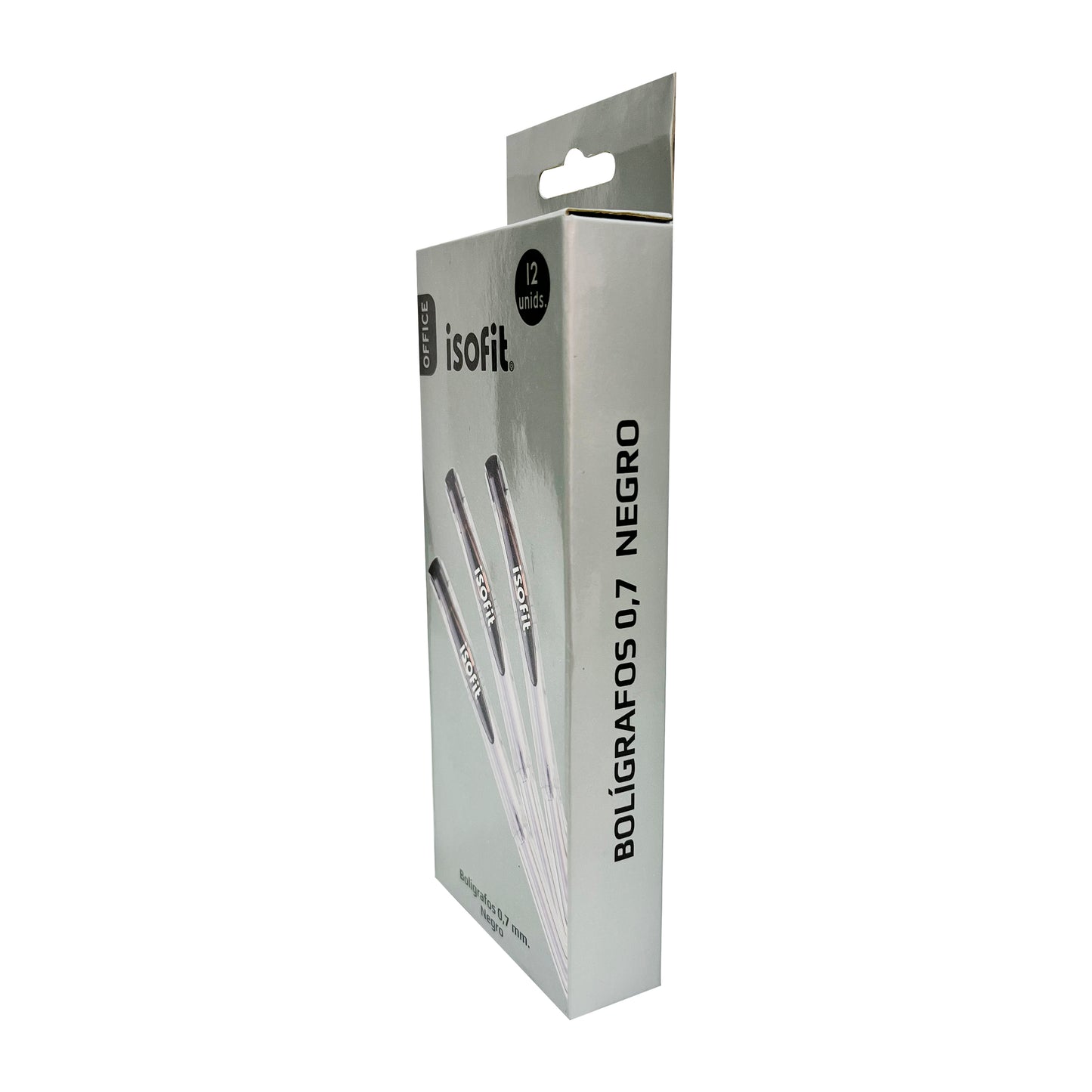 BOLIGRAFO GEL ISOFIT 0,7MM NEGRO