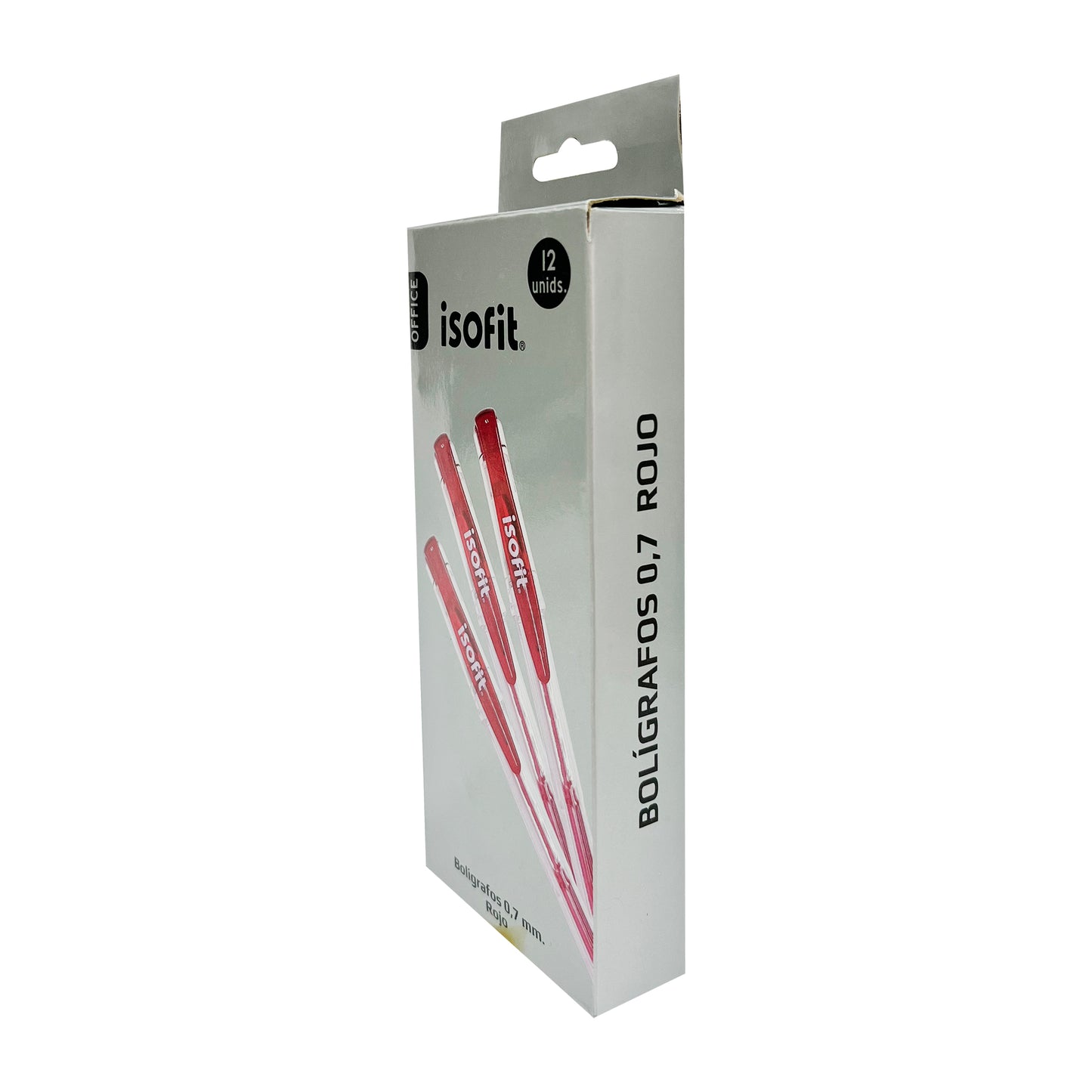 BOLIGRAFO GEL ISOFIT 0,7MM ROJO