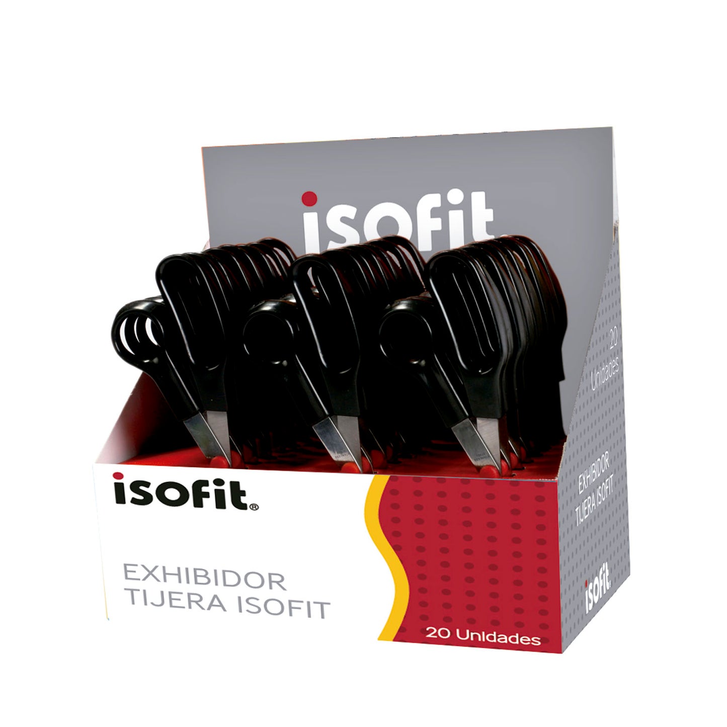 TIJERA ISOFIT 305 A 5 1/2 14cm (Caja Exhibidora)