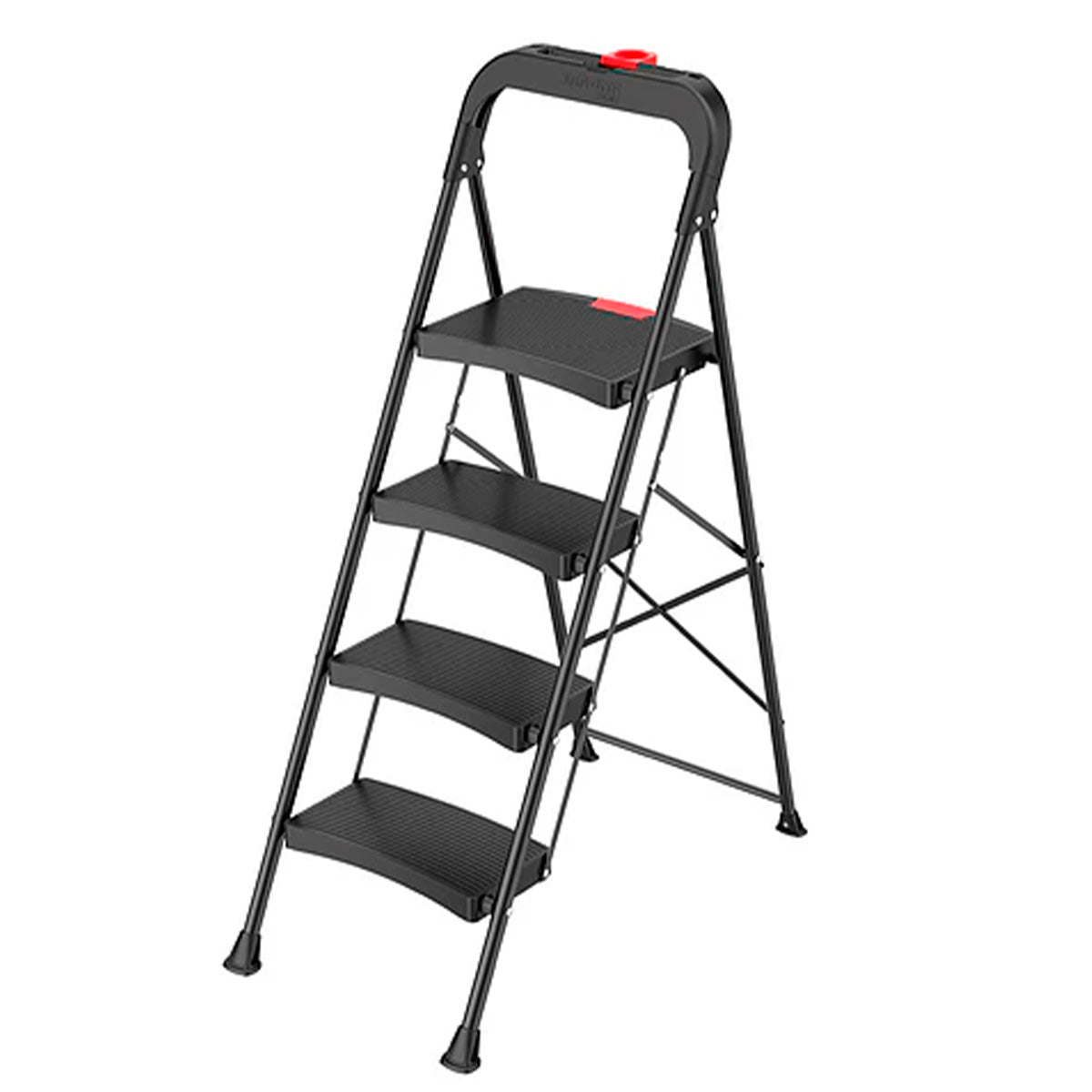 Piso Escalera Plegable 4 Peldaños Luxury Magna Plus