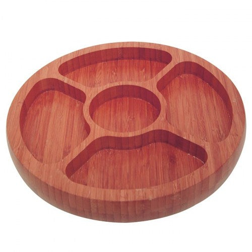 Bandeja con 5 Divisiones Bamboo