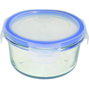 POTE VIDRIO REDONDO CON TAPA 425ML