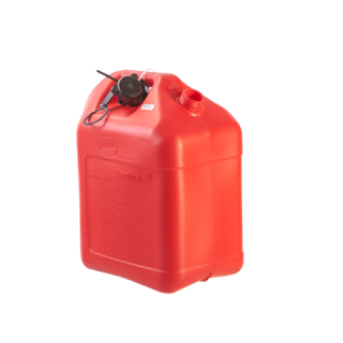 Bidon Combustible 10 LTS. Rojo