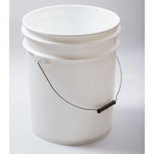 BALDE 20 LTS BLANCO CON TAPA (TINETA)