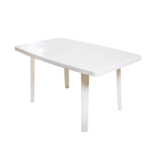 MESA FLORENCIA RECT.BLANCA(140X90CMS)(1994)(24UN)