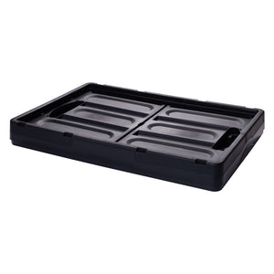 CAJA ORGANIZADORA FLEXIBLE M - SIN TAPA (NEGRO)13206