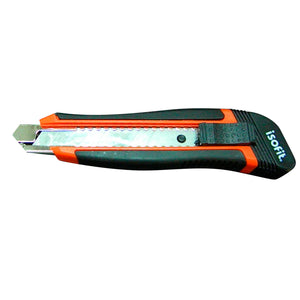 CUCHILLO ISOFIT No 90 CARTONERO GRANDE NEGRO/ROJO