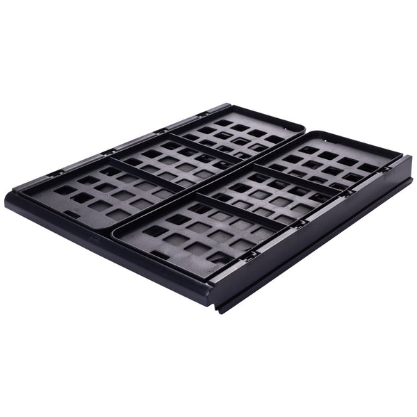 Organizador Plegable y Apilable Alto (NEGRO) - Canales Distribución