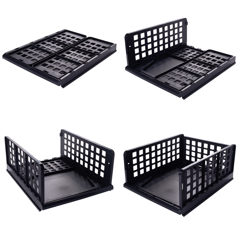 ORGANIZADOR PLEGABLE Y APILABLE ALTO (NEGRO)14967