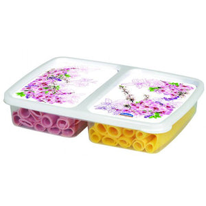 POTE DECORA HT RECTANGULAR 2 DIV. 1,1L