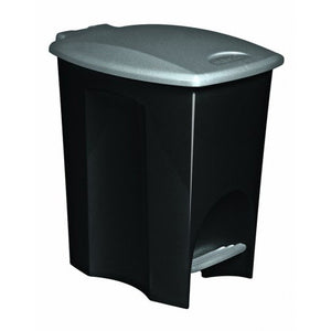 BASURERO CON PEDAL 3 EN 1 ECOBLACK - 30 L(3496)