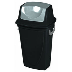 BASURERO PISO BASCULANTE ECOBLACK 46L (MPR)(3475)