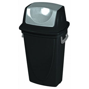 BASURERO PISO BASCULANTE ECOBLACK 46L (MPR)(3475)