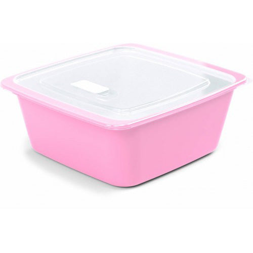 RECIPIENTE DUO 360° CUAD CON TAPA 2L(8084)