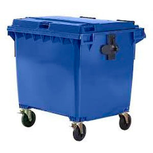 CONTENEDOR 1100 LTRS.AZUL-PAPEL