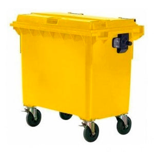 CONTENEDOR 1100 LTRS.AMARILLO-PLASTICO