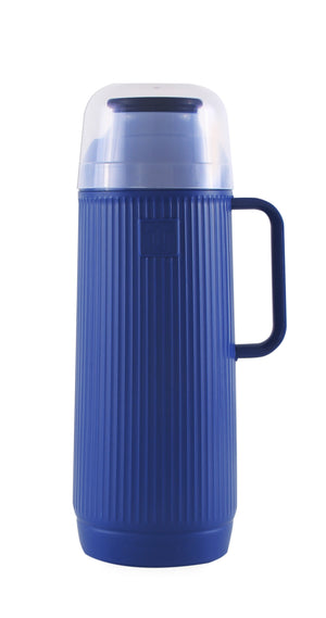 Mundial termo con tapa doble acción 1l (1x6) Azul