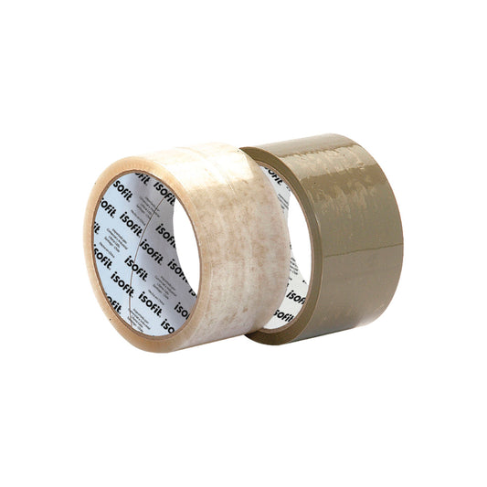 CINTA ISOFIT EMBALAJE TRANSPARENTE 48 mm X 30 mts (2)