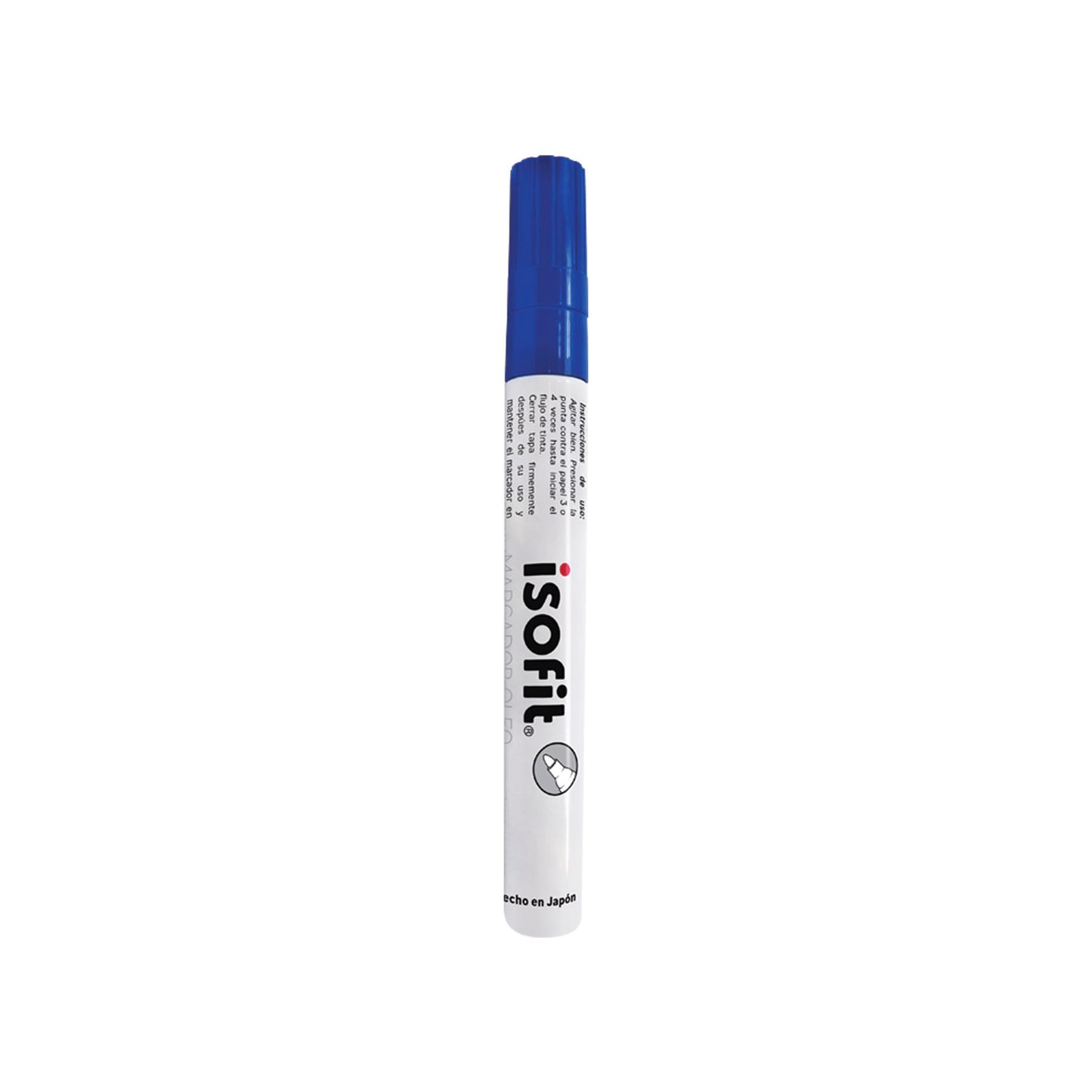 MARCADOR OLEO ISOFIT PERMANENTE AZUL P/REDONDA
