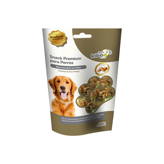 KIWI KIBOO PETS ENVUELTO EN POLLO P/PERRO
