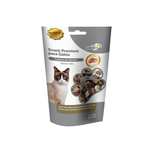 CUBITOS KIBOO PETS DE SALMON P/GATO