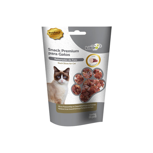 REBANADAS KIBOO PETS DE PATO P/GATO