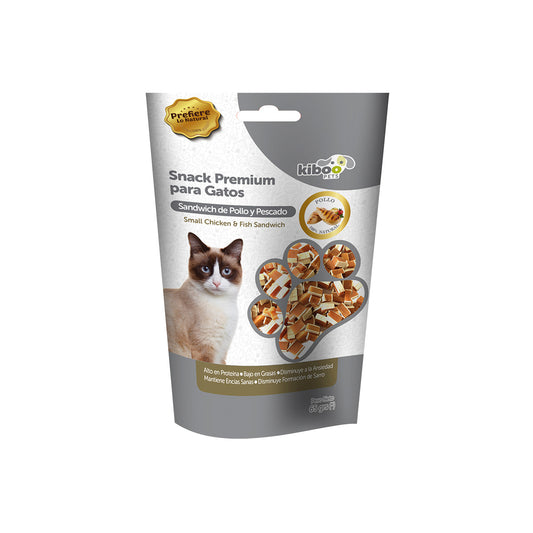 SANDWICH KIBOO PETS POLLO Y PESCADO P/GATO