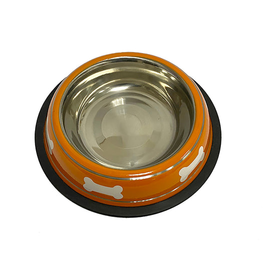 PLATO KIBOO PETS DISEÑO DE ACERO TS P/PERRO