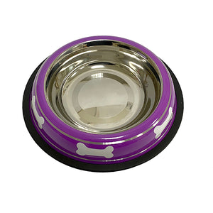 PLATO KIBOO PETS DISEÑO DE ACERO TM P/PERRO