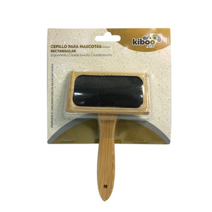 CEPILLO KIBOO PETS RECTANGULAR PARA PERRO Y GATO