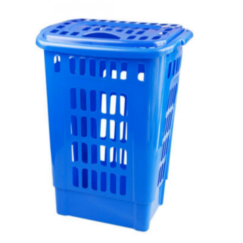 CANASTO RECT. DE ROPA 60 LTS.C/TAPA (14UN) (22110)