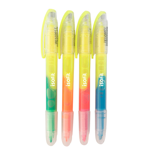DESTACADOR FLUOR DOBLE PUNTA ISOFIT 12 UNI