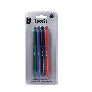 BLI.BOLIG GEL 4 UNI AZ/NE/RO/VE ISOFIT-DSG