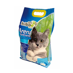 ARENA SANITARIA KIBOO PETS NEUTRO 4KG PARA GATO