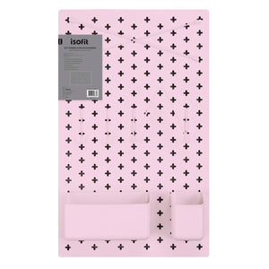 Set de pared con accesorios rosado