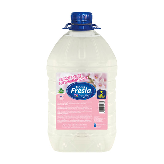 SUAVIZANTE DOÑA FRESIA HIPOALERGENICO 3 LITROS