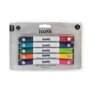 BLI.MARCADOR PIZARRA DOBLE PTA MAG ISO-DSG 5 UNI