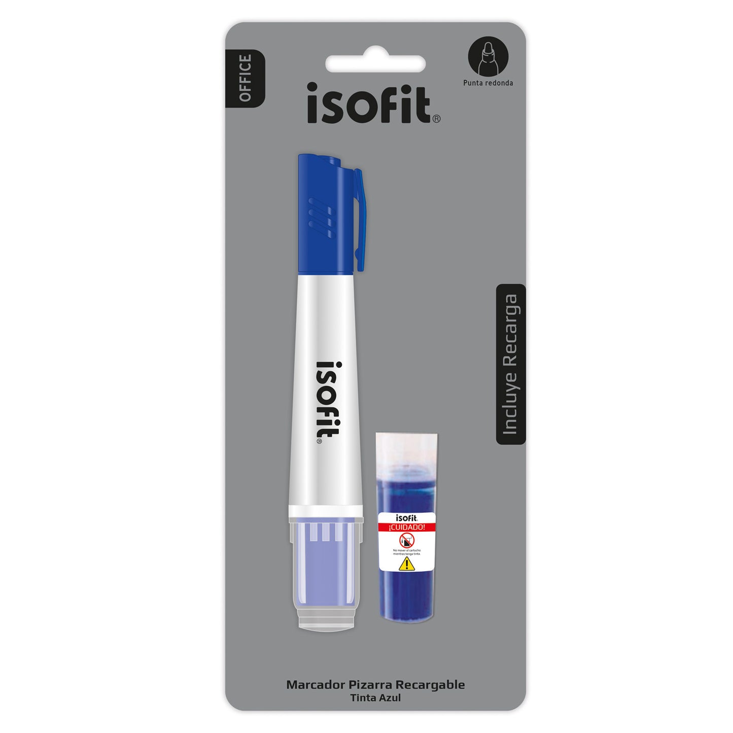 BL.PLUMON PIZARRA RECARGABLE ISOFIT C/REPUESTO AZ