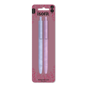 BOLIGRAFO GEL 0,5MM 2 UN T/AZUL ISOFIT-DSG/W