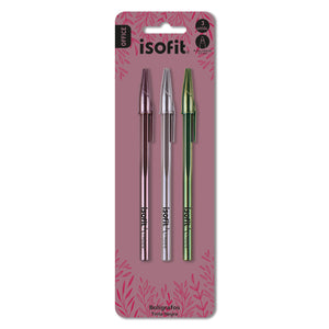 BOLIGRAFO 0,7 3 UN NEGRO ISOFIT-DSG/W
