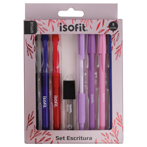 SET ESCRITURA 8 PCS ISOFIT-DSG/W