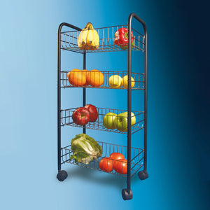 NH CARRO 4 CANASTO FIJOS CROMADOS 1547NH