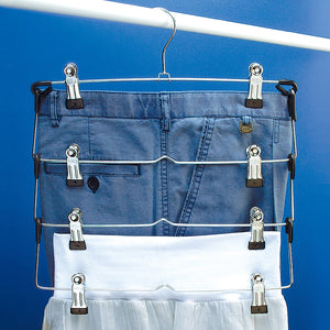 NH COLGADOR CROMADO FALDA/PANTALONES C/CLI 0557NH