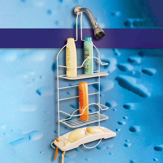 NH ORGANIZADOR DUCHA FAMILIAR CON PORTA JABÓN PLÁSTICO 0119NH