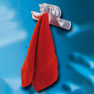 BL NH PERCHA 3 GANCHOS SUCCIÓN BLANCA 4123NH