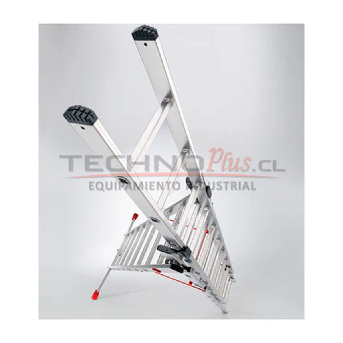 Escalera de Aluminio Tijera con Extension 5.60 M