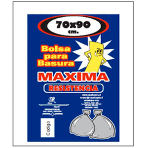 BOLSA PARA BASURA DON RAUL 70x90,10 U, Negro