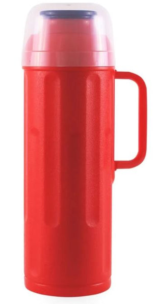 Personal termo con tapa doble acción 1l (1x6) Rojo