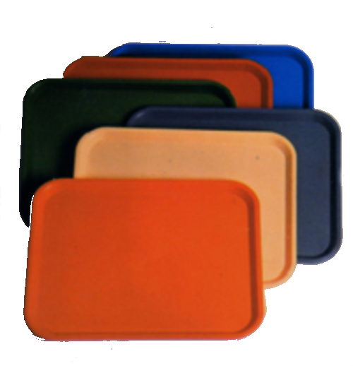 BANDEJA GRANDE 44 X 35 CMS. POLICOLOR